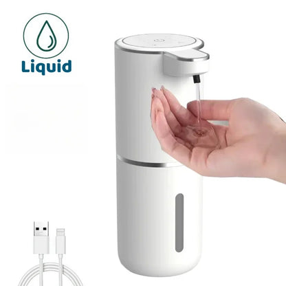 Automatic Touchless USB Rechargeable Soap Dispenser, Touchless Foaming Soap Dispenser 400ml