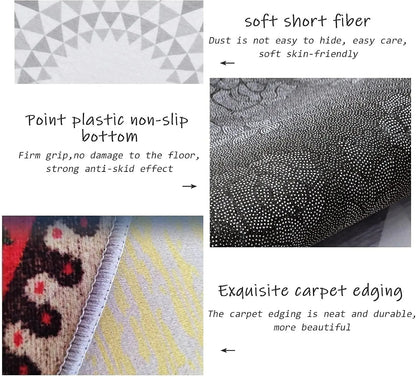 Waterproof Kitchen Rug Non-Slip Oil-Resistant Floor Mat | Absorbent Door & Bathroom Carpet