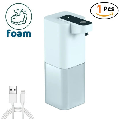 Automatic Touchless USB Rechargeable Soap Dispenser, Touchless Foaming Soap Dispenser 400ml
